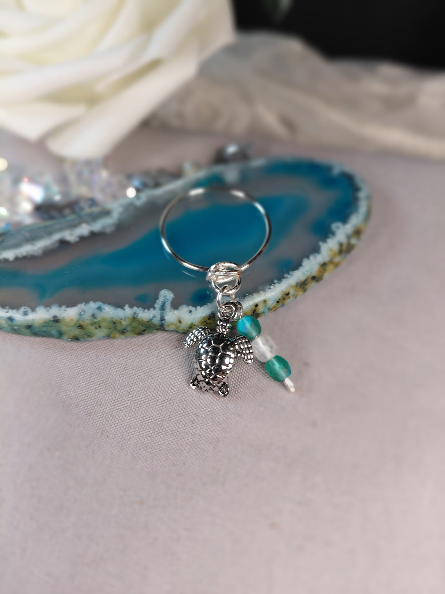 One of A Kind Charm Rings-Size 10