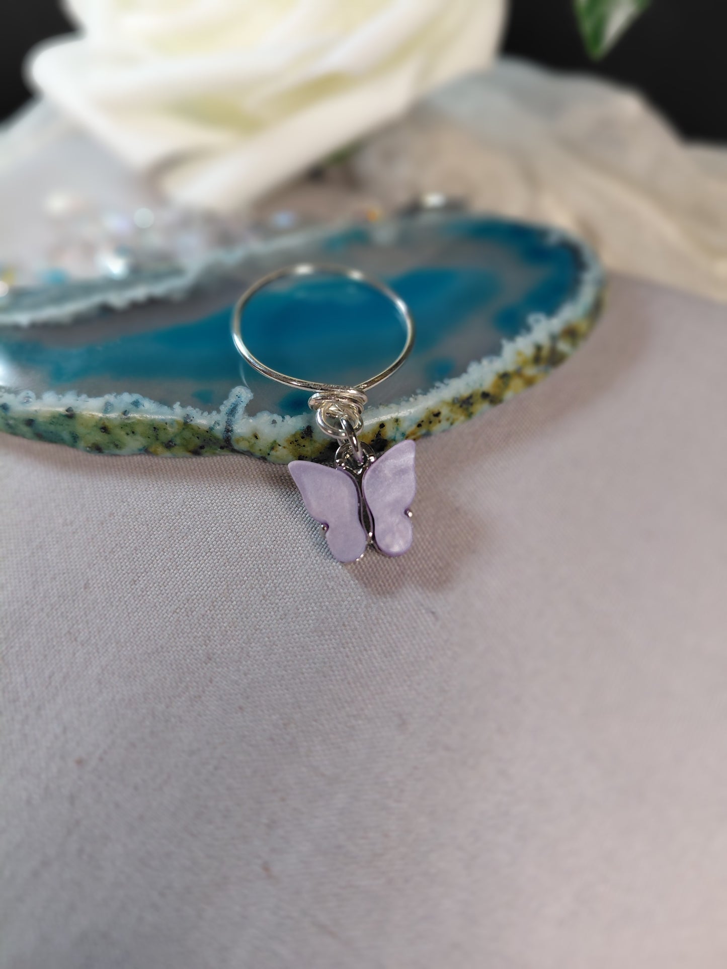 One of A Kind Charm Rings-Size 10