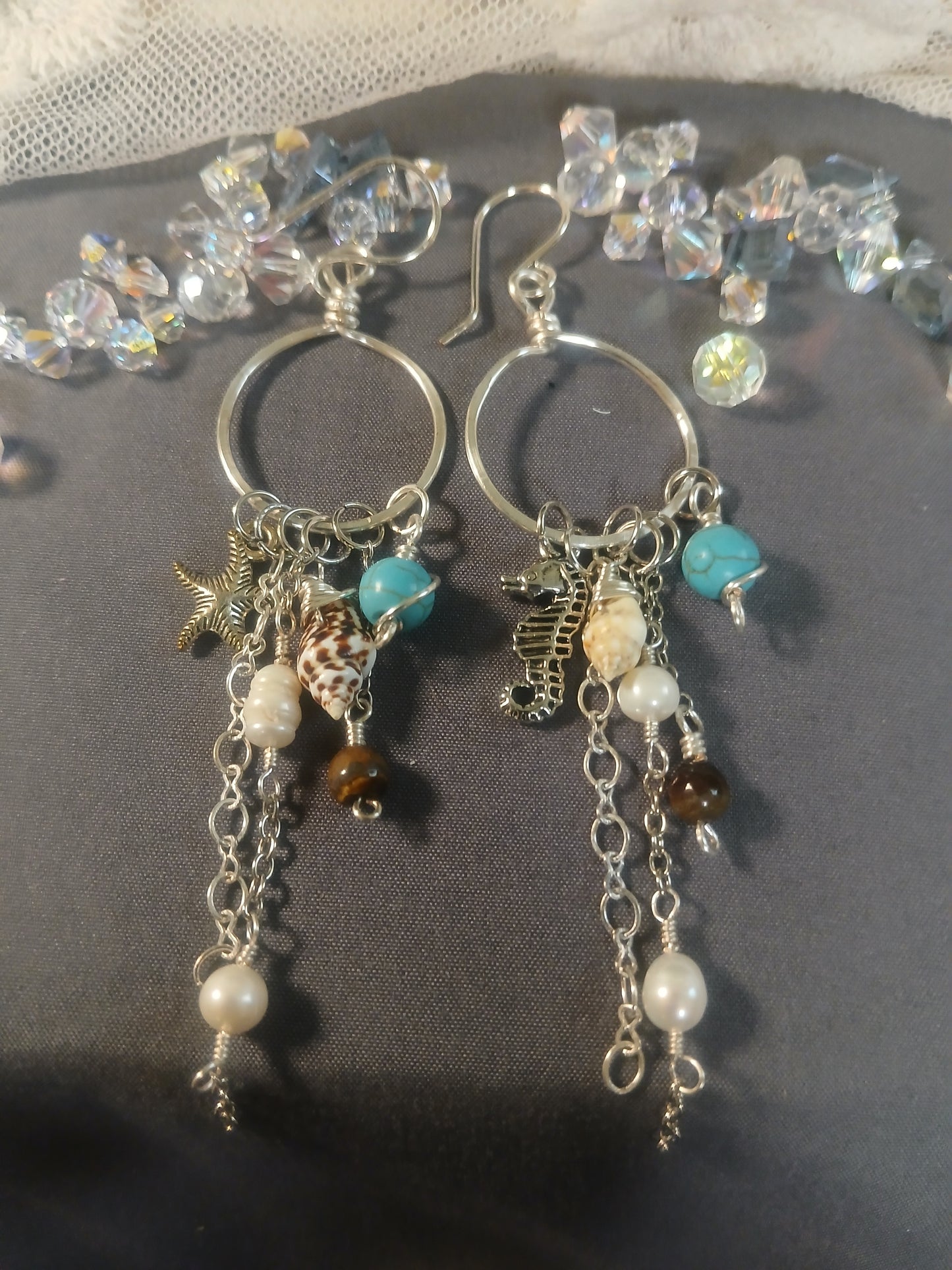 Seaside Serenade Cluster Dangles