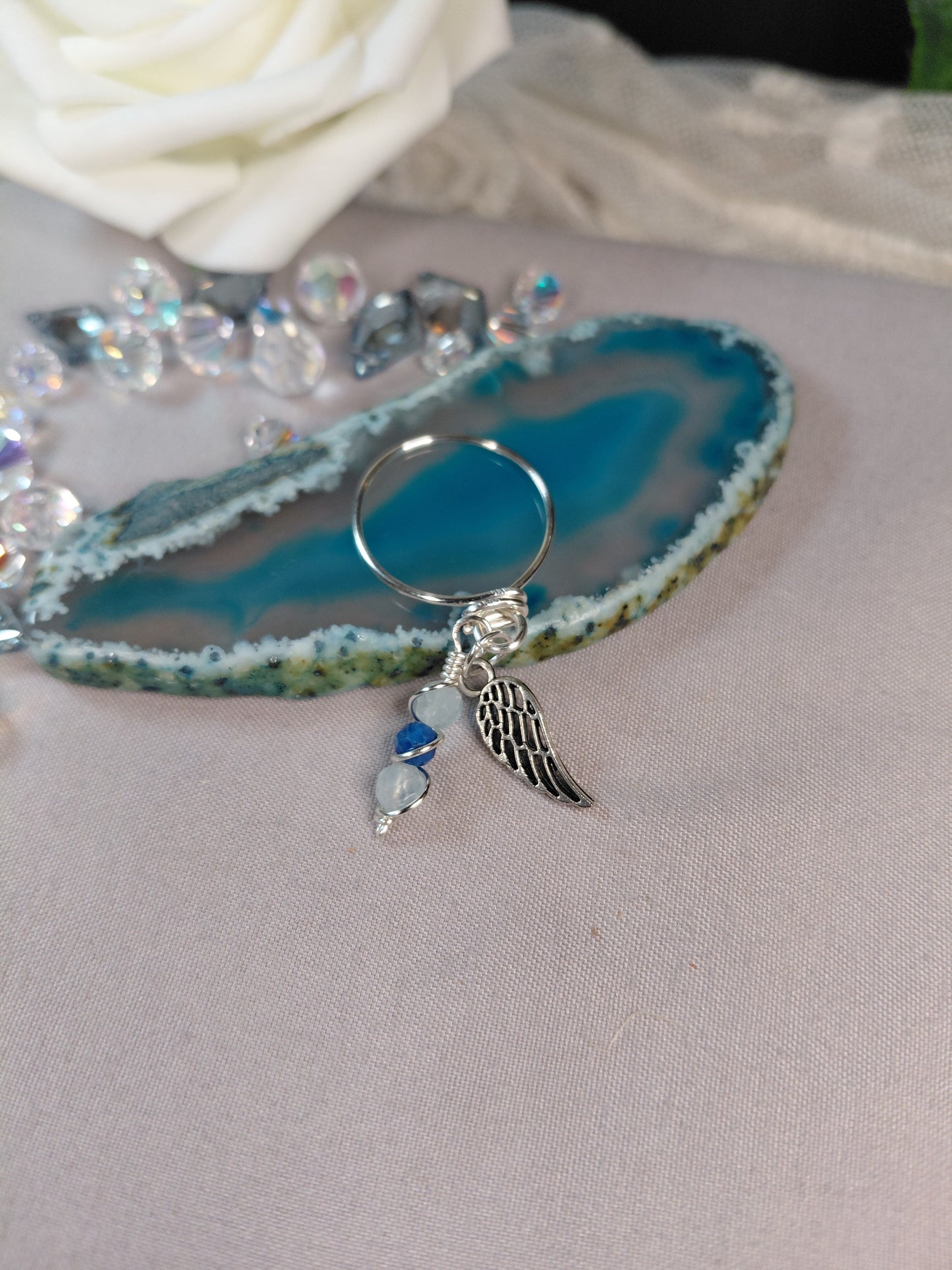 One of A Kind Charm Rings- Size 9