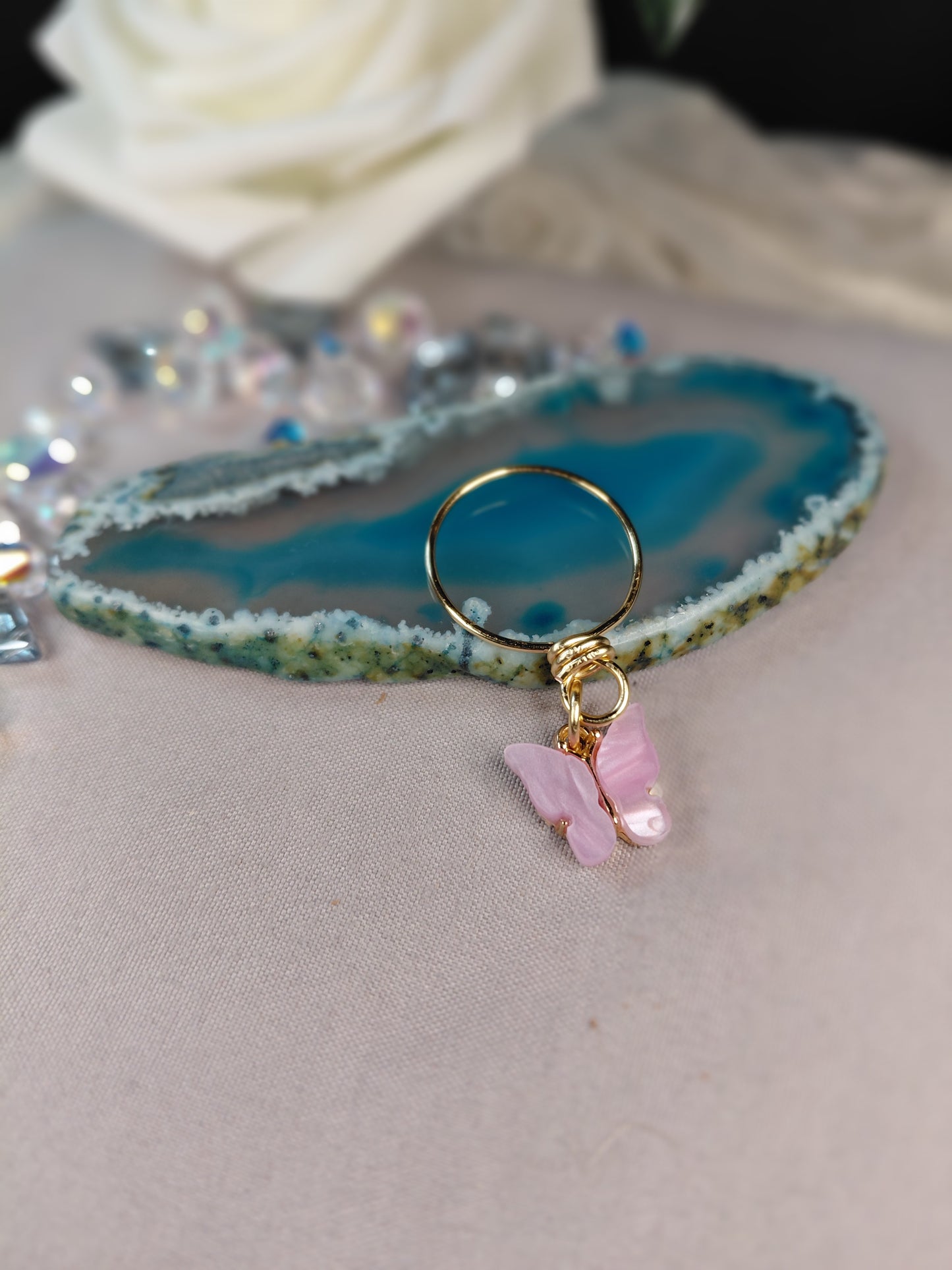 One of A Kind Charm Rings- Size 9