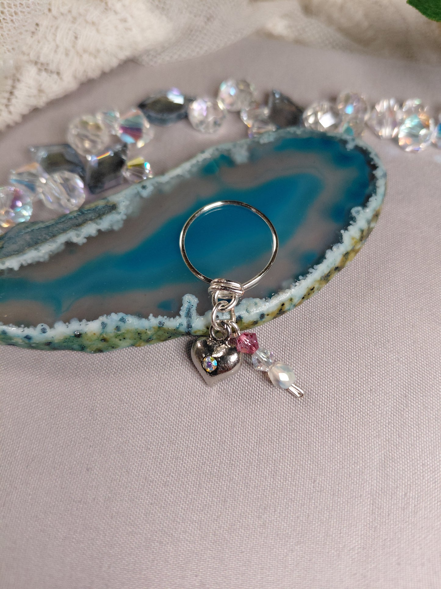 One of A Kind Charm Rings-Size 5