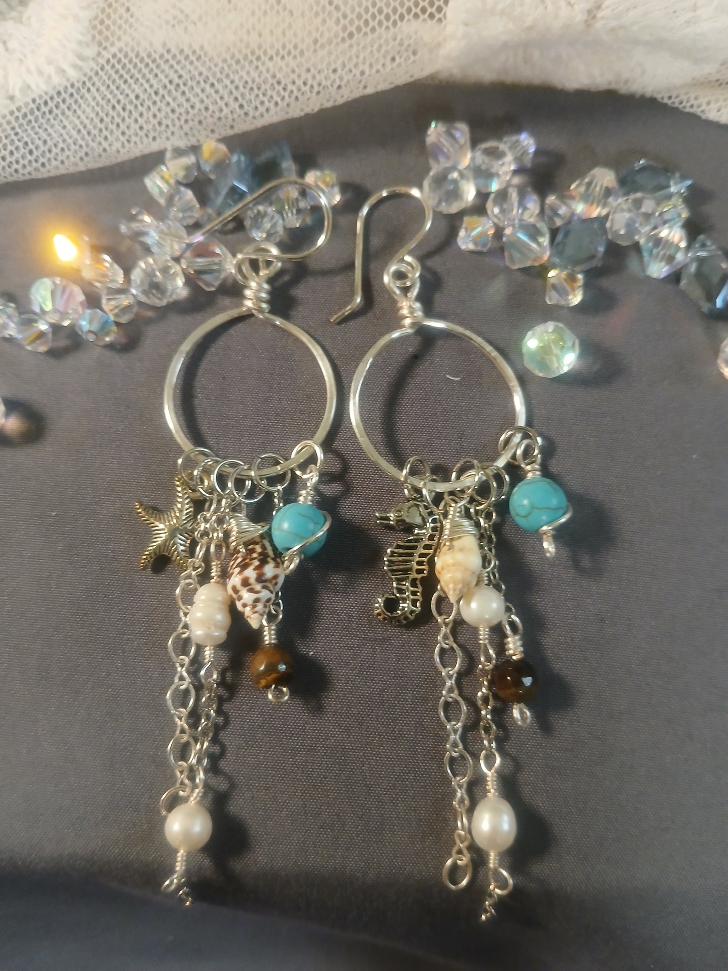 Seaside Serenade Cluster Dangles