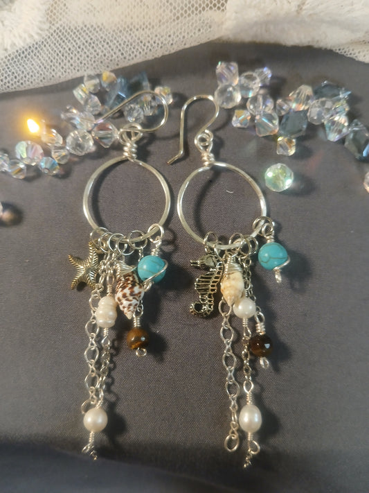 Seaside Serenade Cluster Dangles