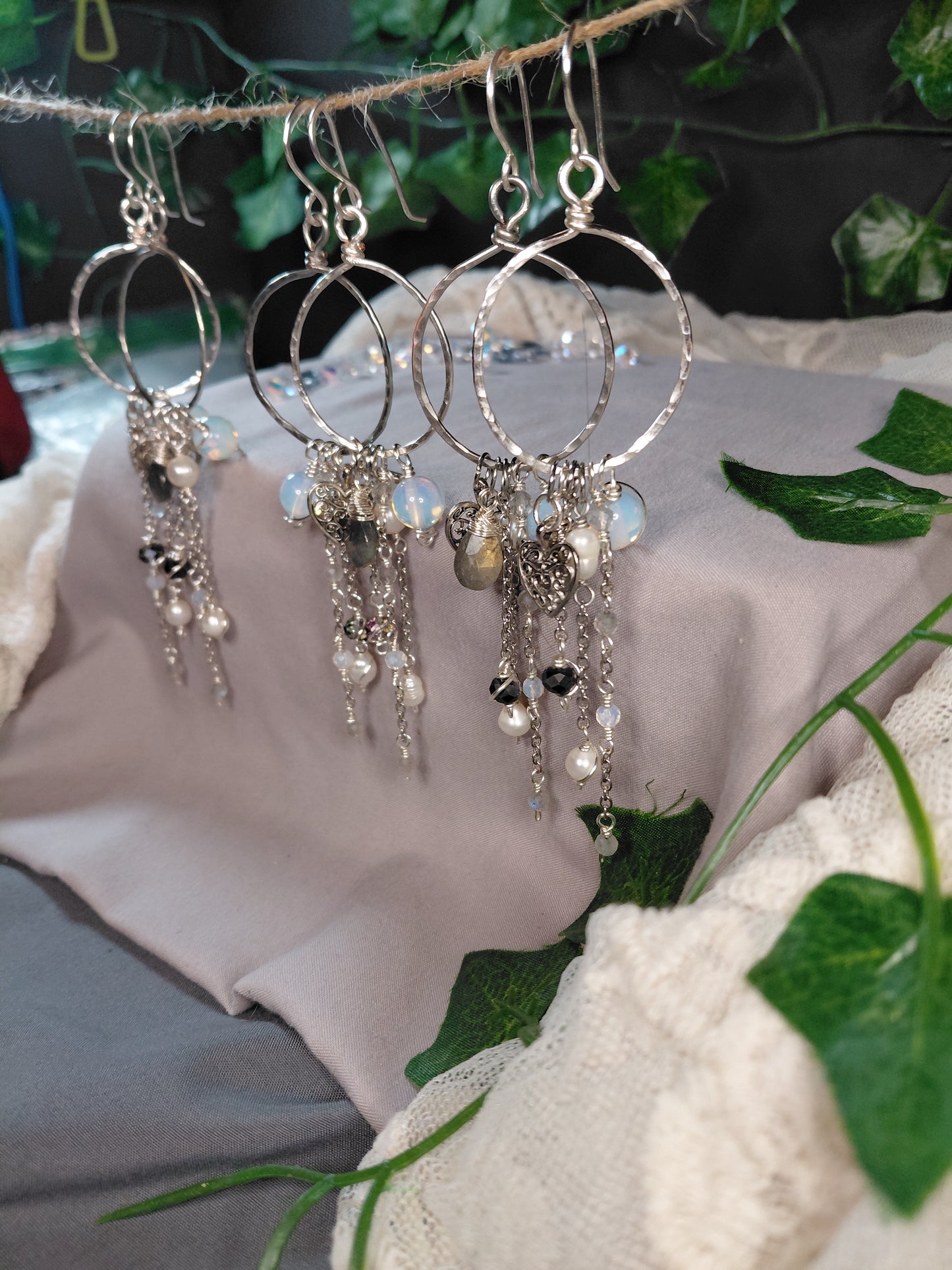 Astral Dance Cluster Dangles