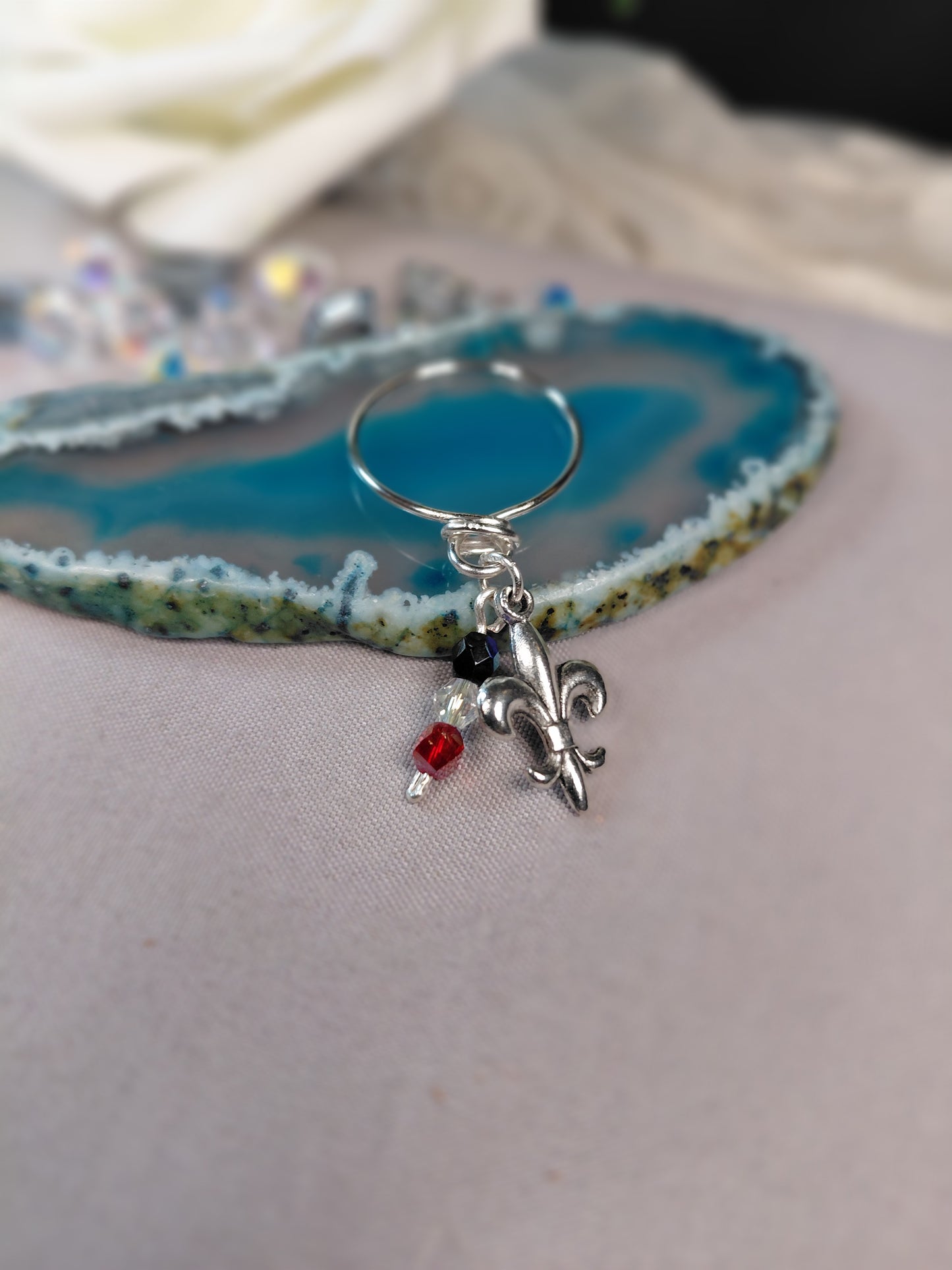 One of A Kind Charm Rings- Size 9